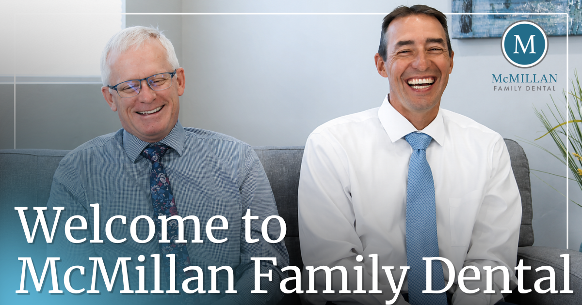 Welcome to McMillan Family Dental Doctors laughing